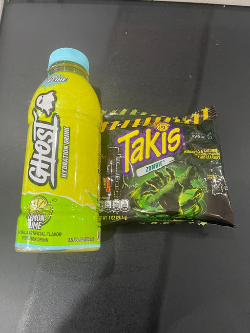 GHOST LEMON LIME + TAKIS ZOMBIE 1 OZ PROMO