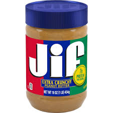 JIF EXTRA CRUNCHY PEANUT BUTTER 16 OZ JIF