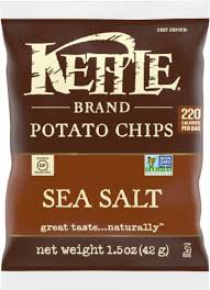 KETTLE BRAND SEA SALT 1.5 OZ KETTLE BRAND