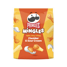 PRINGLES MINGLES  CHEDDAR & SOUR CREAM 0.7 OZ PRINGLES