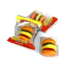 EFRUTTI MINI BURGER GUMMI CANDY 9g EFRUTTI