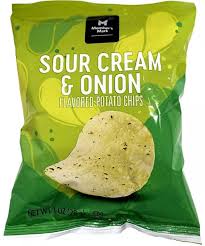 MEMBER'S MARK SOUR CREAM & ONION CHIPS 1 OZ MEMBER'S MARK