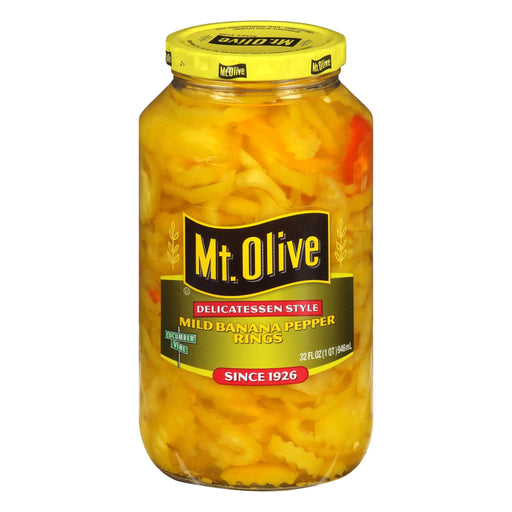 MT OLIVE MILD BANANA PEPPER RINGS MT OLIVE