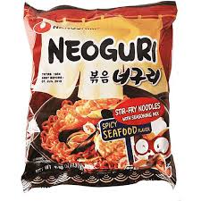 NEOGURI STIR FRY SPICY SEAFOOD FLAVOR 4.23 OZ NONGSHIM