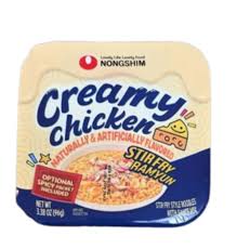 NONGSHIM CREAMY CHICKEN STIR FRY RAMYUN 3.73 OZ NONGSHIM