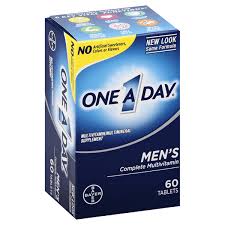 ONE A DAY MEN'S MULTIVITAMIN 100 TABLETS ONE A DAY