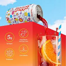 POPPI PREBIOTIC PUNCH POP 12 OZ POPPI
