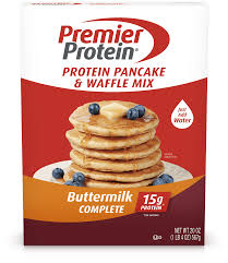 PREMIER PROTEIN PROTEIN PANCAKE & WAFFLE MIX BUTTERMILK COMPLETE 20 OZ PEARL MILLING