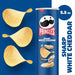 PRINGLES SHARP WHITE CHEDDAR 5.5 OZ PRINGLES