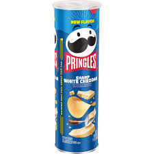PRINGLES SHARP WHITE CHEDDAR 5.5 OZ PRINGLES