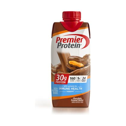 PREMIER PROTEIN CHOCOLATE PEANUT BUTTER PREMIER PROTEIN