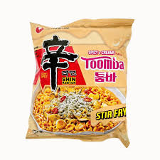 SHIN RAMYUN TOOMBA SPICY & CREAMY STIR FRY 4.83 OZ NONGSHIM
