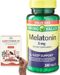 SPRING VALLEY MELATONIN 5MG 240 TABLETS SPRING VALLEY