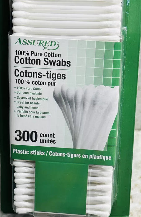 ASSURED COTTON SWAB  300CT ASSURED