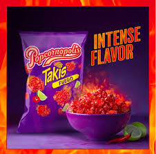 POPCORNOPOLIS TAKIS FUEGO 1 OZ TAKIS
