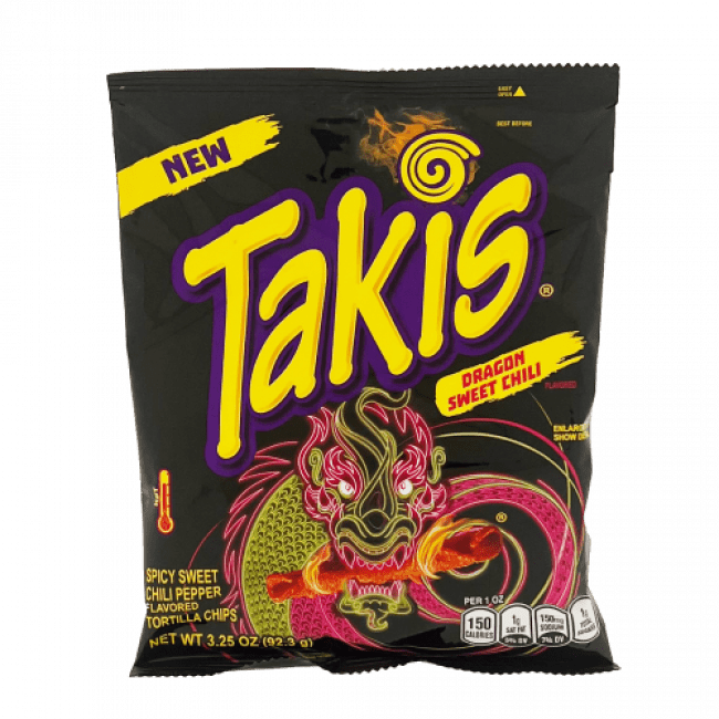 TAKIS DRAGON SWEET CHILI 1 OZ TAKIS