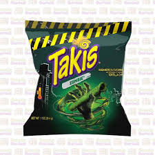 TAKIS ZOMBIE HABANERO & CUCUMBER 1 OZ TAKIS