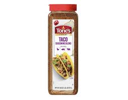 TONE'S TACO SEASONING 23 OZ TONE'S