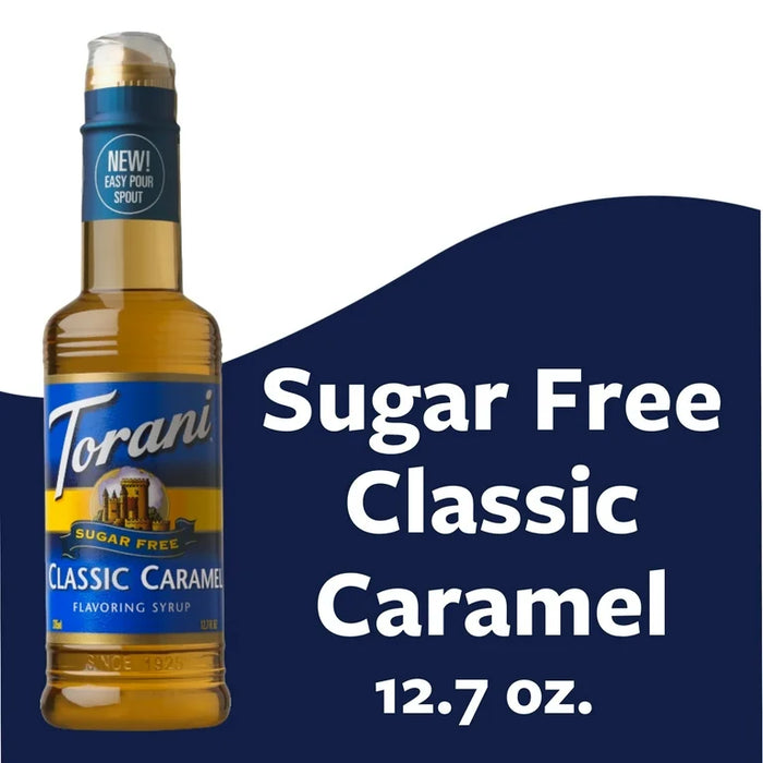 TORANI SUGAR FREE VANILLA SYRUP 12.7 FL OZ HERSHEY'S