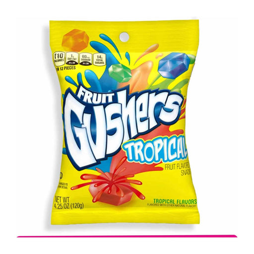 GUSHERS STRAWBERRY AND TROPICAL GUSHERS