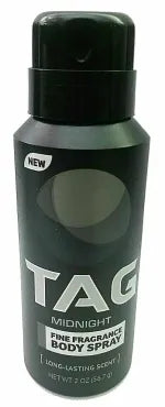 TAG MIDNIGHT LONG LASTING SCENT 2 OZ TAG