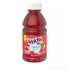 WELCH'S ZERO SUGAR STRAWBERRY 10 OZ WELCH'S