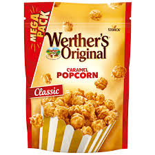 WERTHER'S ORIGINAL  CARAMEL🍿POPCORN  140 G WERTHER'S