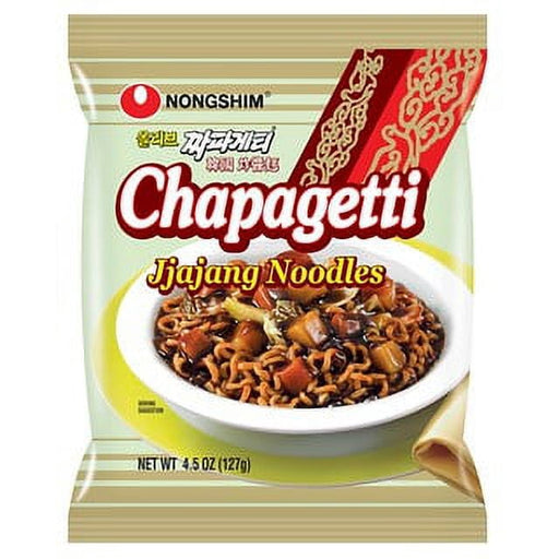 NONGSHIM CHAPAGETTI JJAJANG NOODLES 4.48 OZ SAUCE MIX NONGSHIM