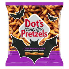 DOT'S HOMESTYLE PRETZELS CINNAMON SUGAR 1 OZ DOT'S