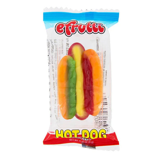 EFRUTTI HOT-DOG GUMMI CANDY 9g EFRUTTI