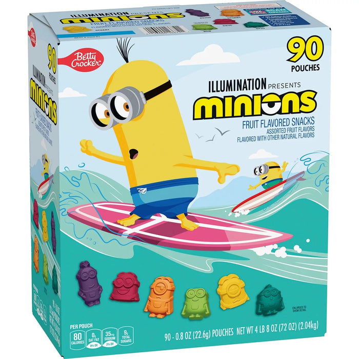 MINIONS FRUIT FLAVORED SNACKS 0.8 OZ BETTY CROCKER