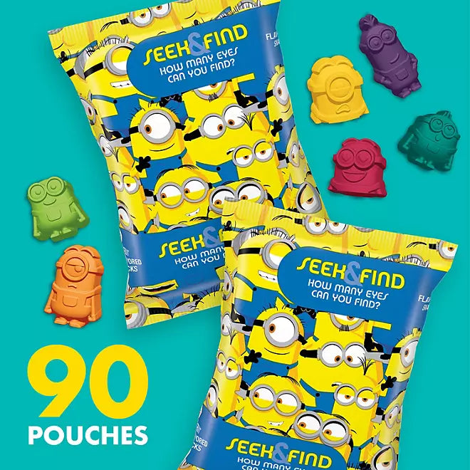 MINIONS FRUIT FLAVORED SNACKS 0.8 OZ BETTY CROCKER