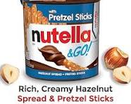 NUTELLA & GO WITH PRETZEL STICKS NUTELLA