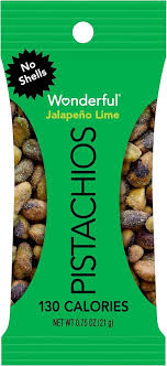 WONDERFUL PISTACHIOS JALAPENO LIME PISTACHIOS