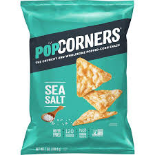 POPCORNERS SEA SALT FLAVORED 1 OZ POPCORNERS