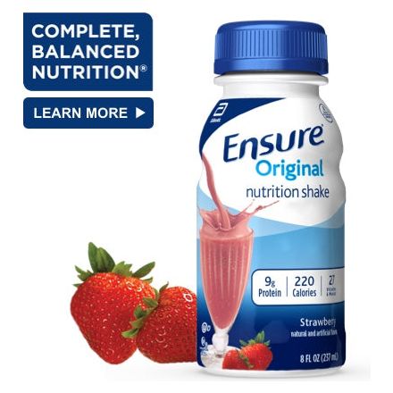 ENSURE ORIGINAL STRAWBERRY ENSURE