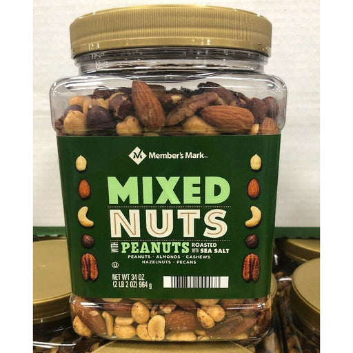 MEMBER'S MARK MIXED NUTS WITH PEANUTS MEMBER'S MARK