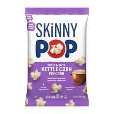 SKINNY POP POPCORN SWEET & SALTY KETTLE CORN 1 OZ SKINNY