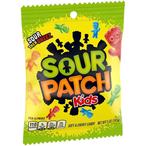 SOUR PATCH KIDS SOUR THEN SWEET 20Z SOUR PATCH