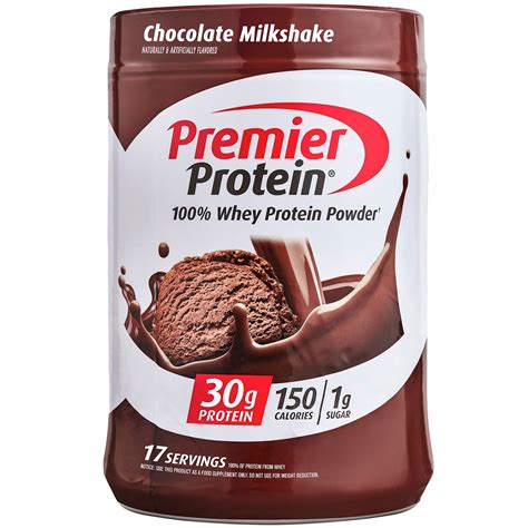 PREMIER PROTEIN CHOCOLATE MILKSHAKE POWDER PREMIER PROTEIN