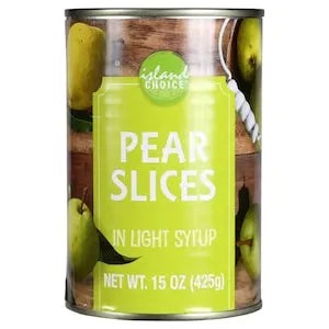 PEAR SLICES ISLAND CHOICE