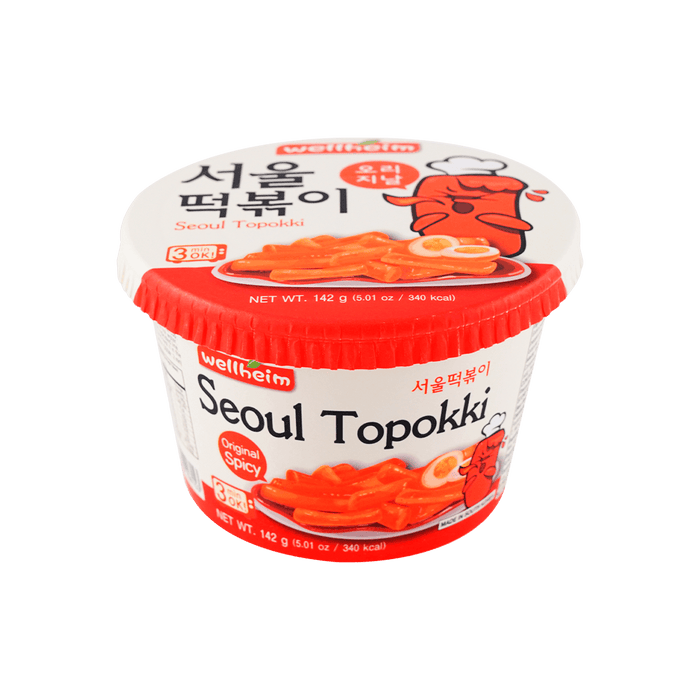 WELLHEIM SEOUL TOPOKKI ORIGINAL SPICY 4.94 OZ WELLHEIM