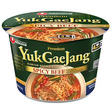 NONGSHIM RAMYUN YUKGAEJANG SPICY BEEF 3.56 OZ NONGSHIM