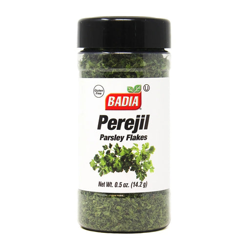 BADIA PEREJIL PARSLEY 20Z- Fresh, green parsley in a convenient form, adding brightness to dishes.