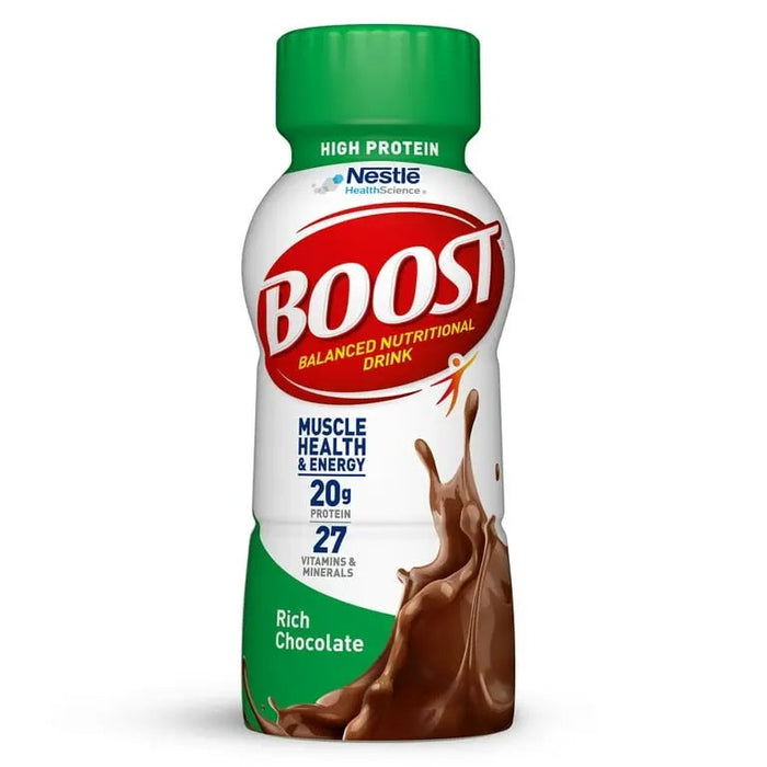 BOOST HIGH PROTEIN DRINK- Another high-protein option for strength and recovery.