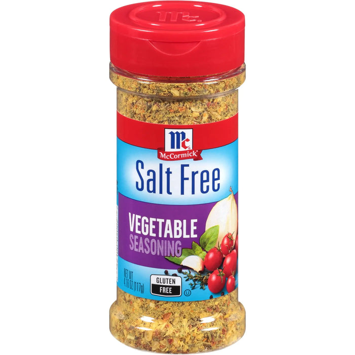 MC CORMICK SALT FREE VEGETABLE SEASONING 4.16 OZMC CORMICK