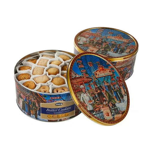 JACOBSENS BUTTER COOKIES- Rich butter cookies offering a delicate taste and texture.