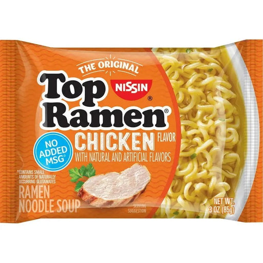 CHICKEN RAMEN- Quick and flavorful chicken ramen noodles for a fast meal.