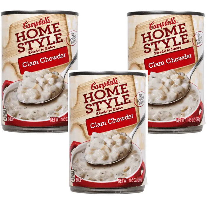 CAMPBELL'S HOME STYLE CLAM CHOWDER 10.5 OZ