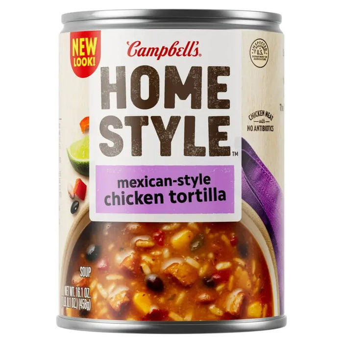 CAMPBELL'S HOME STYLE MEXICAN STYLE CHICKEN TORTILLA 16.1 OZ